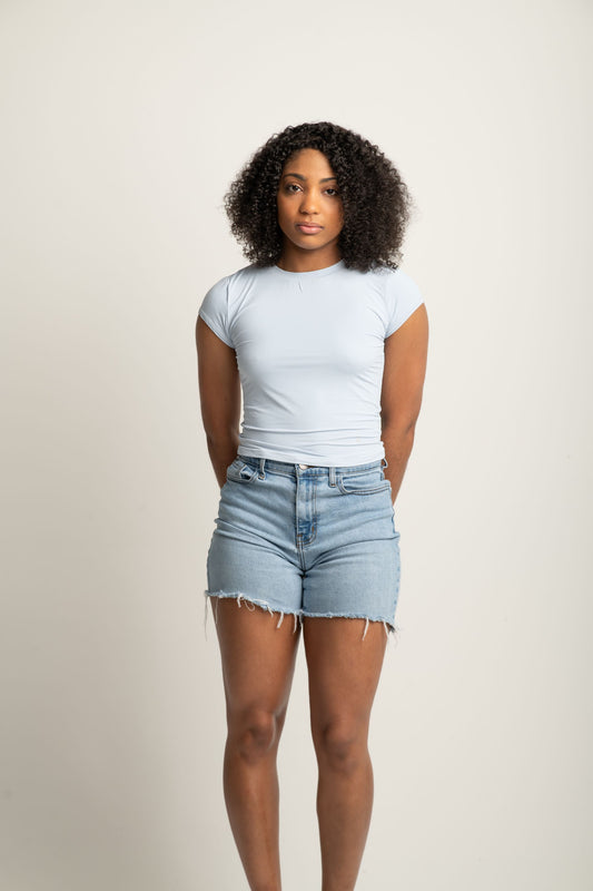 BASIC SHORT SLEEVE TOP