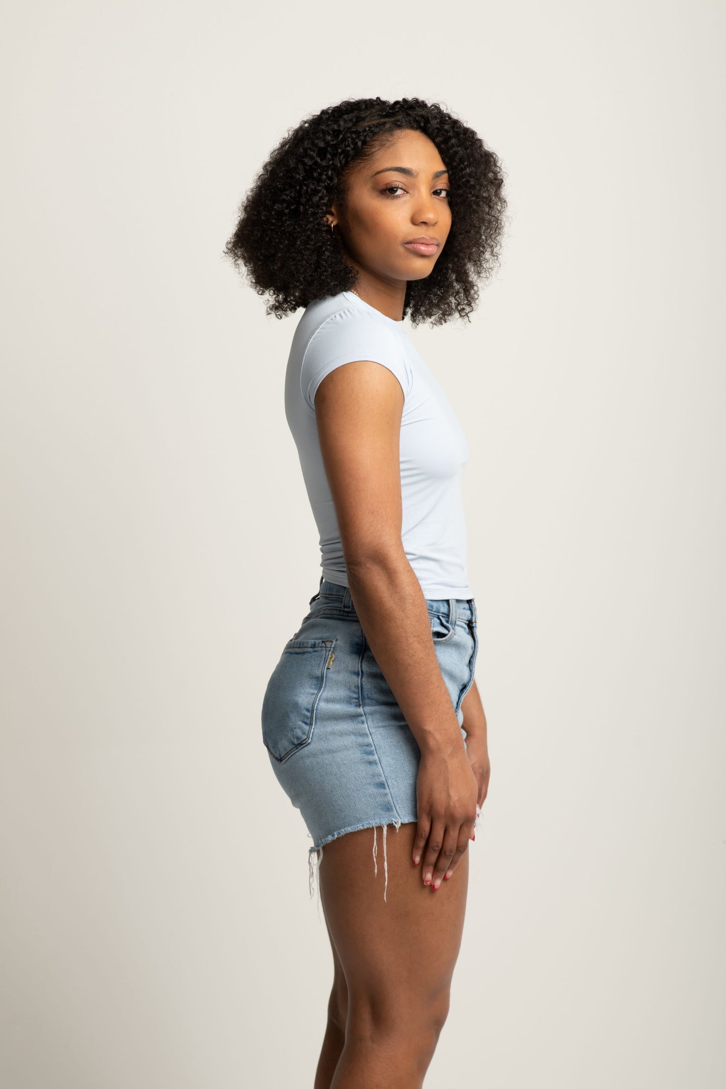 BASIC SHORT SLEEVE TOP
