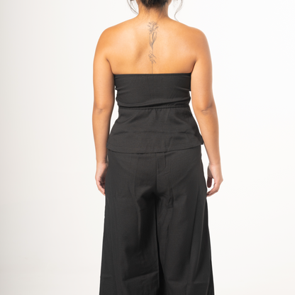 LINEN BUTTON-DOWN SET