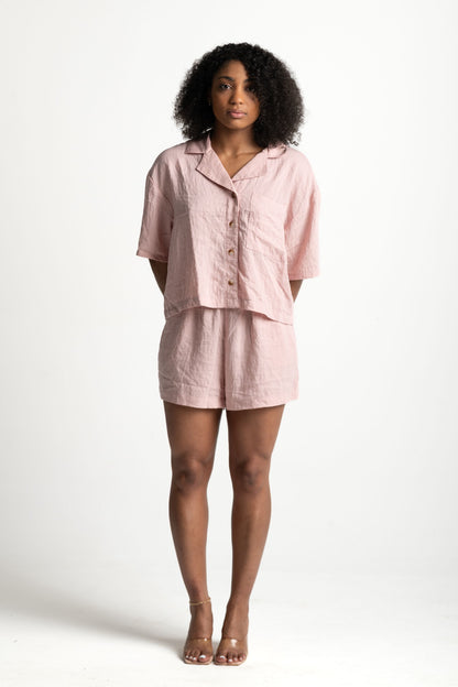 LINEN TWO PIECE SET